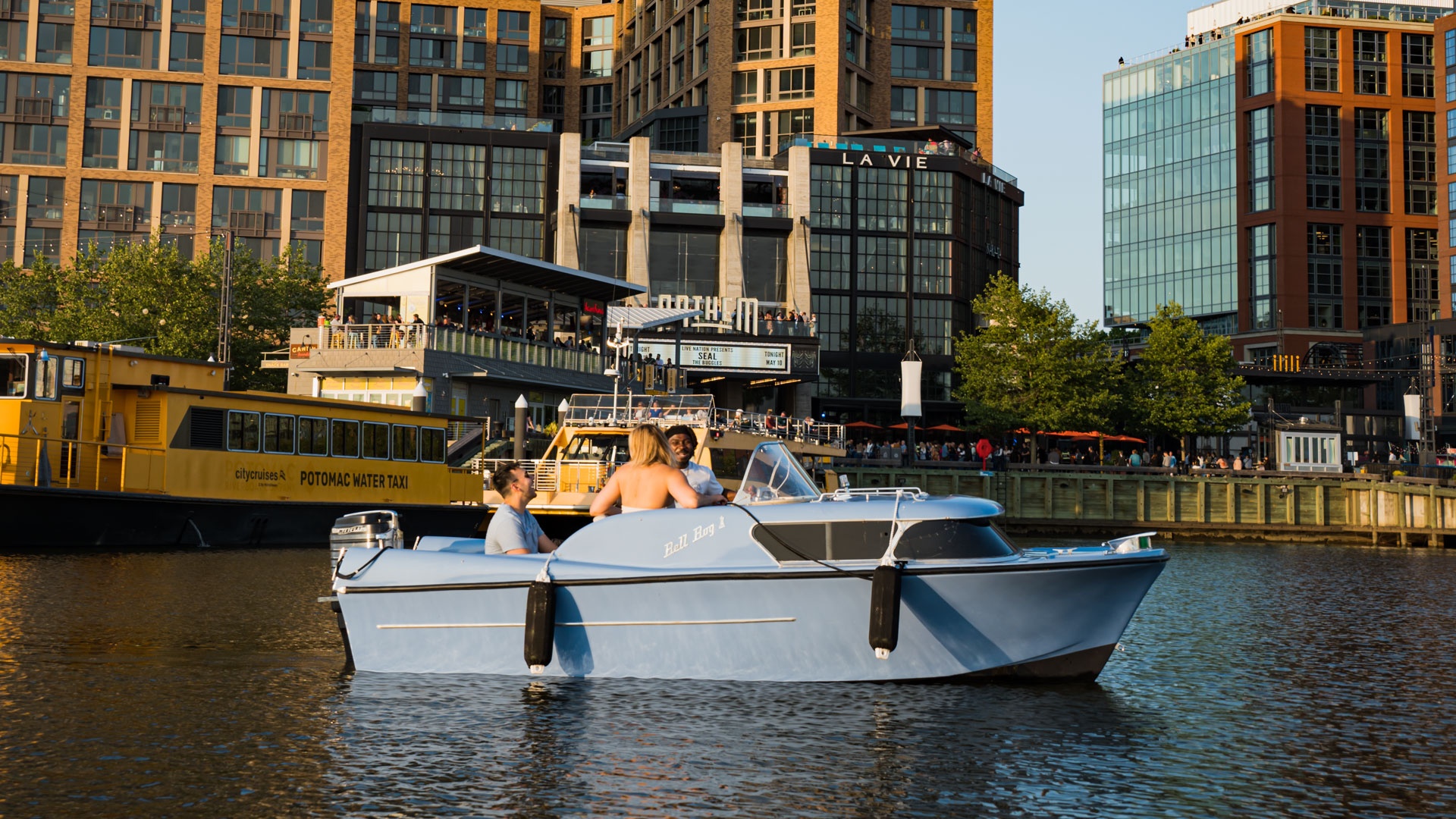BYOB Retro Boat Rental At The Wharf image 2
