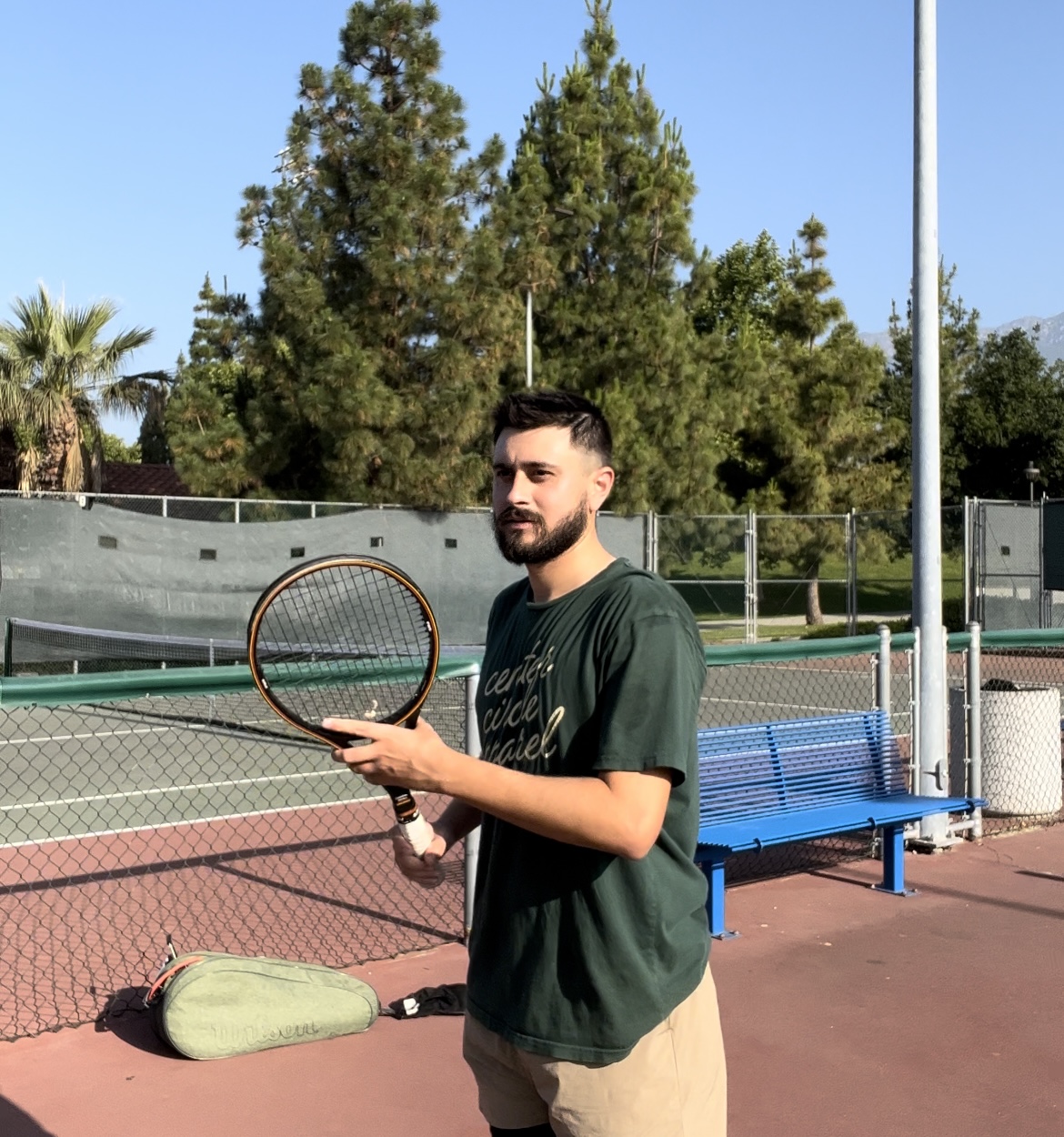 Grant J. teaches tennis lessons in Rancho Cucamonga, CA
