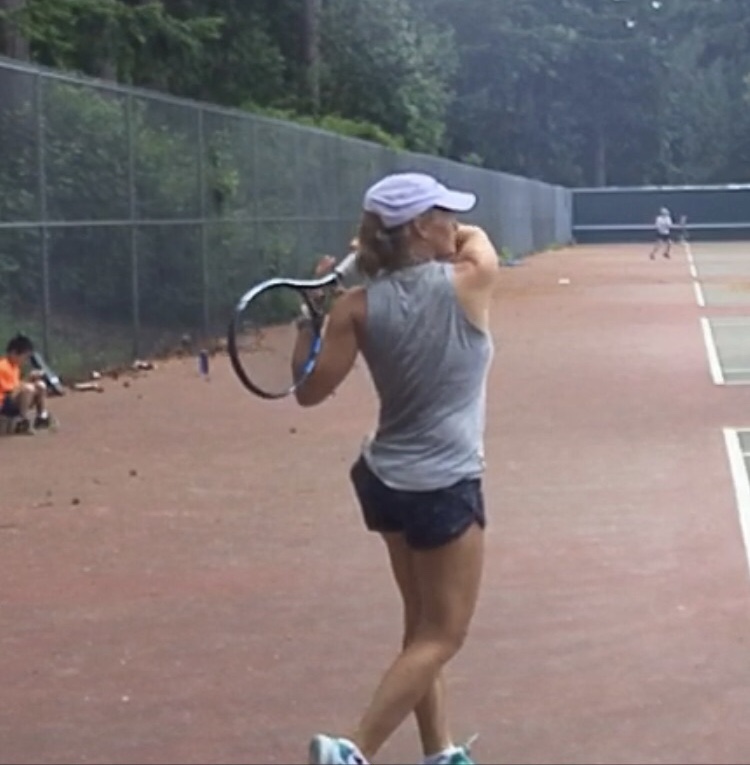 Janet M. teaches tennis lessons in Woodinville, WA
