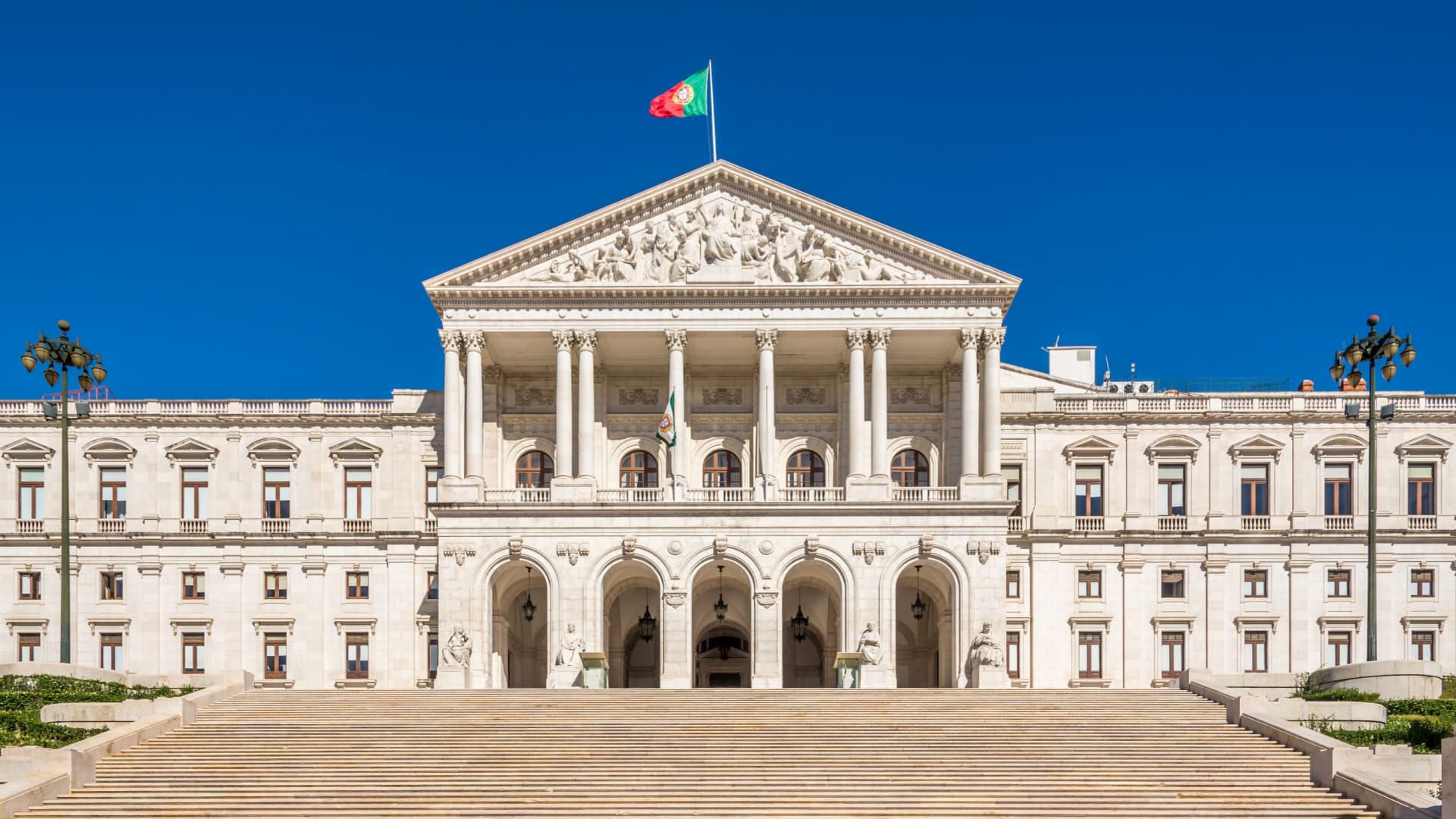 Monumental portuguese Parliament