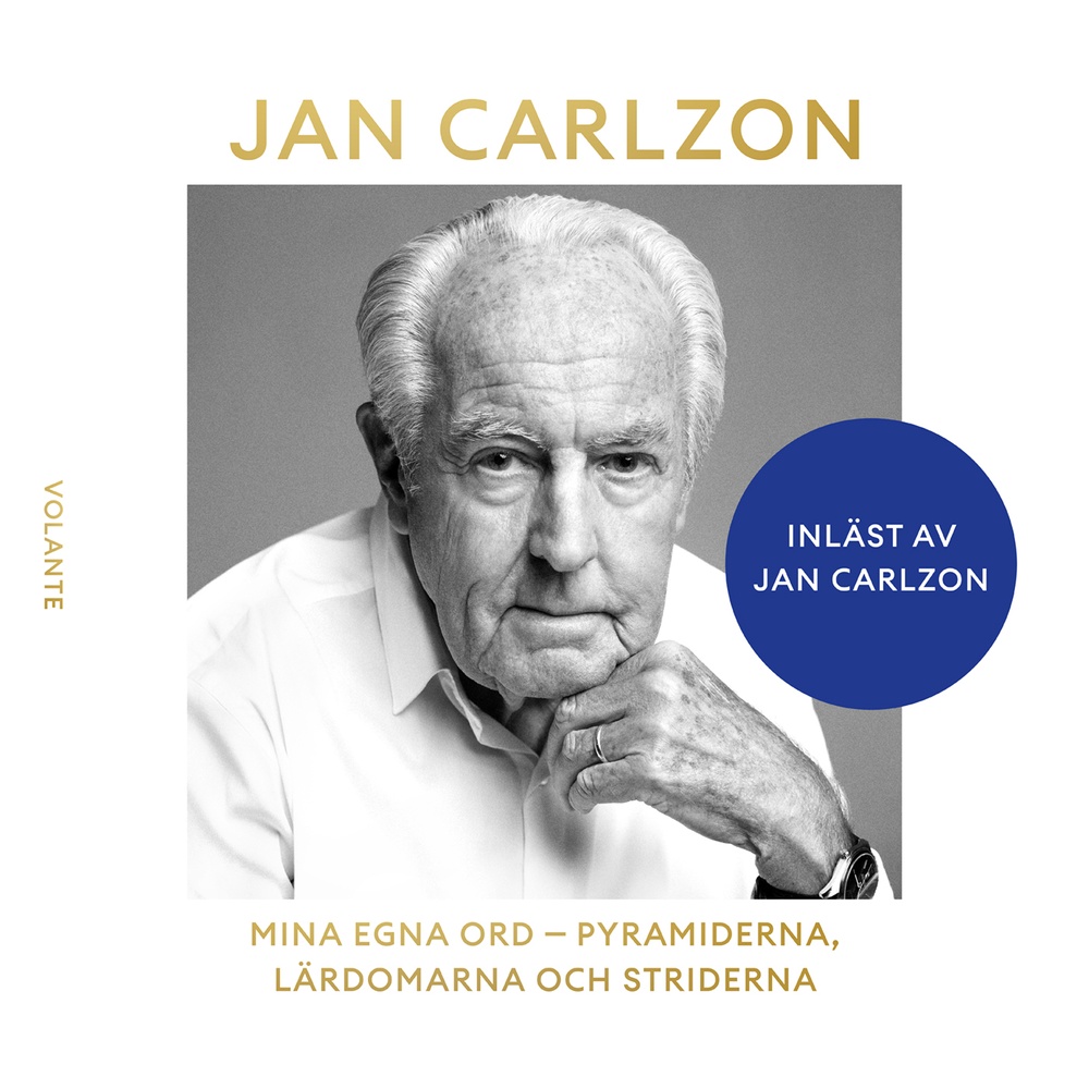 Ljudboken Mina egna ord av Jan Carlzon släpps 2021-08-13
