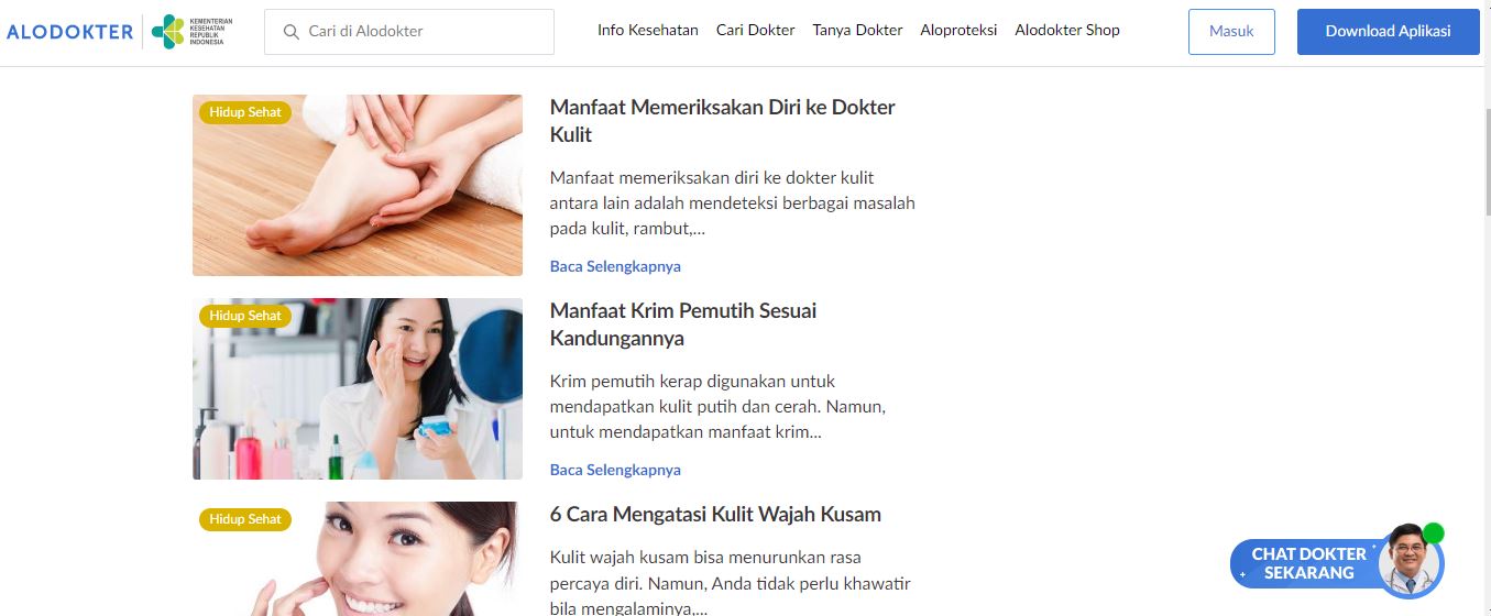 website alodokter