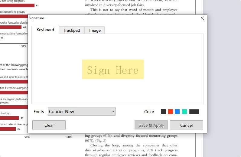 PDF Reader Pro Windows sign