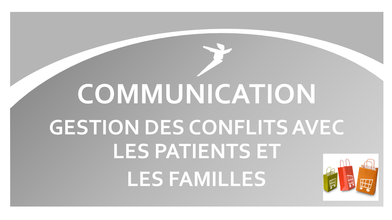 Représentation de la formation : GESTION DES CONFLITS AVEC LES PATIENTS ET LES FAMILLES 