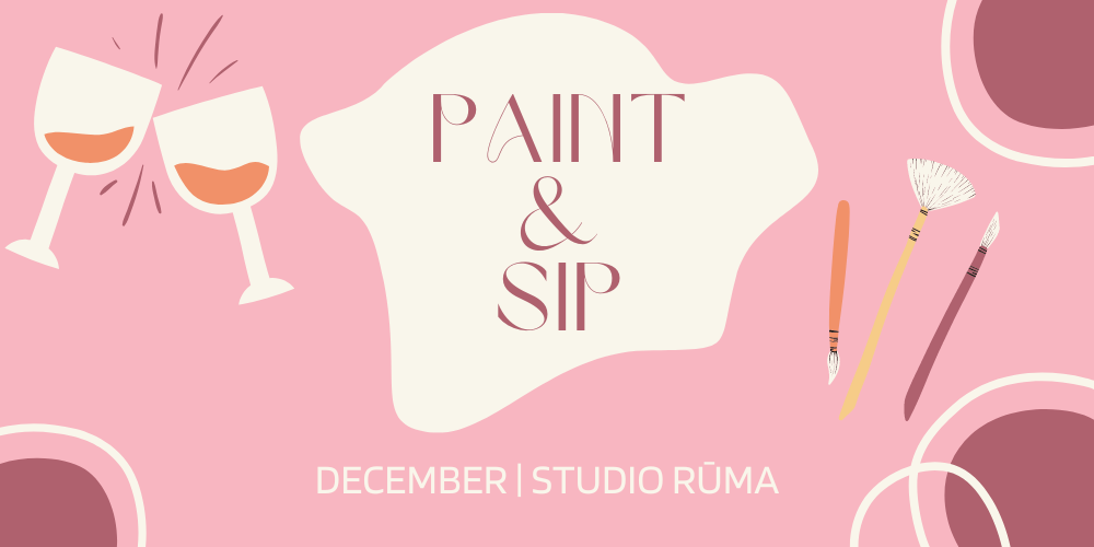 Paint & Sip December, Auckland, Thu 1st Dec 2022, 630 pm 830 pm