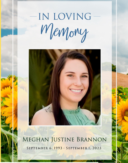 Meghan Justine Memorial Sunflower Fund logo