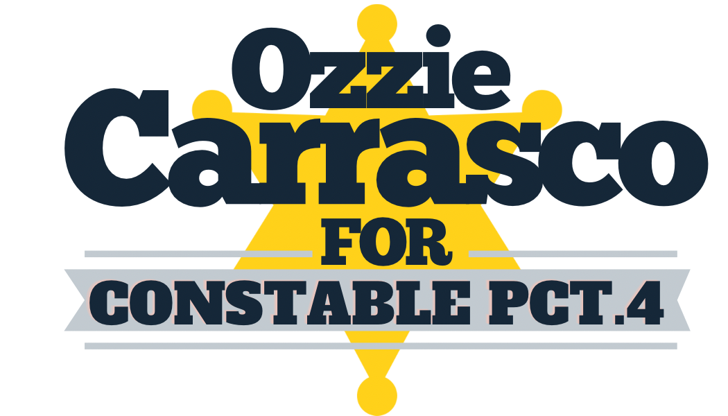 Ozzie Carrasco for El Paso Constable logo