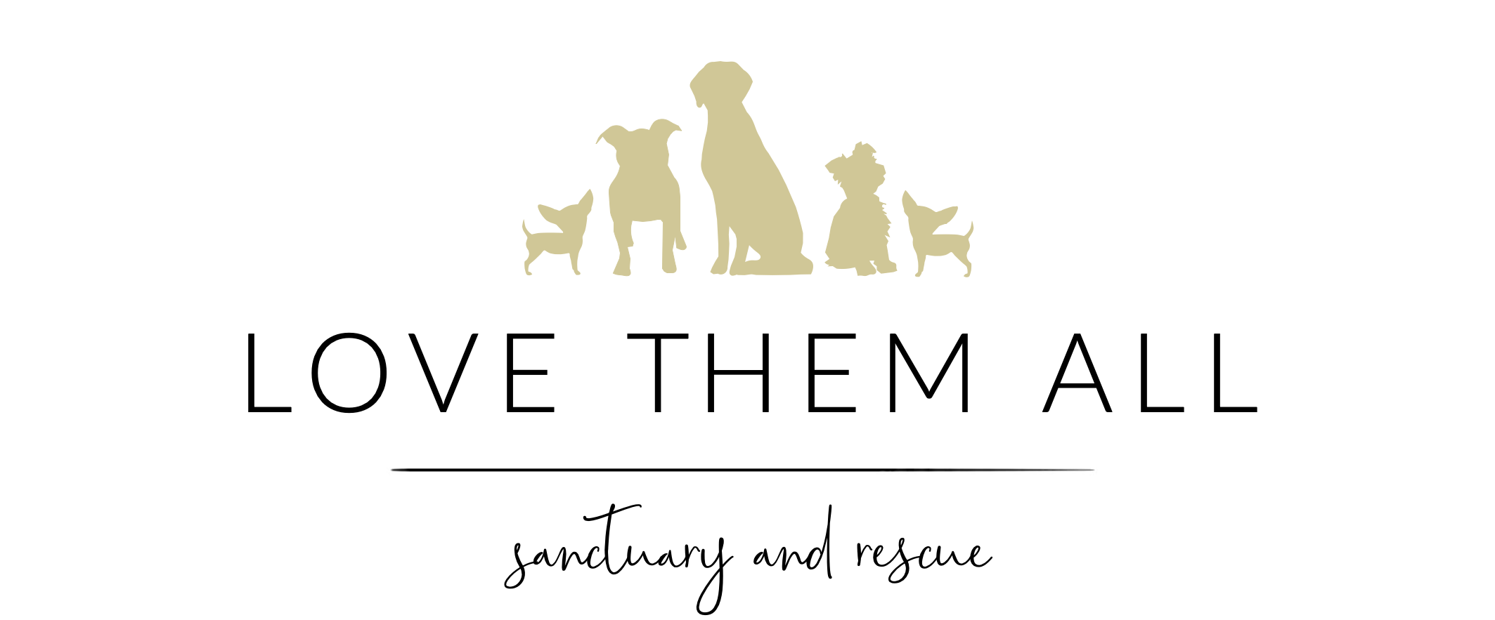 Love Them All Sanctuary + Rescue logo