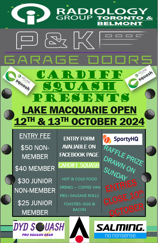 2024 Lake Macquarie Open | Tournaments - SportyHQ