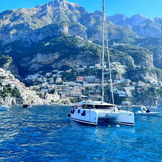 tourhub | Sail and Experience | Delicious Amalfi Coast - Luxury Sailing Catamaran ALL INCLUSIVE 