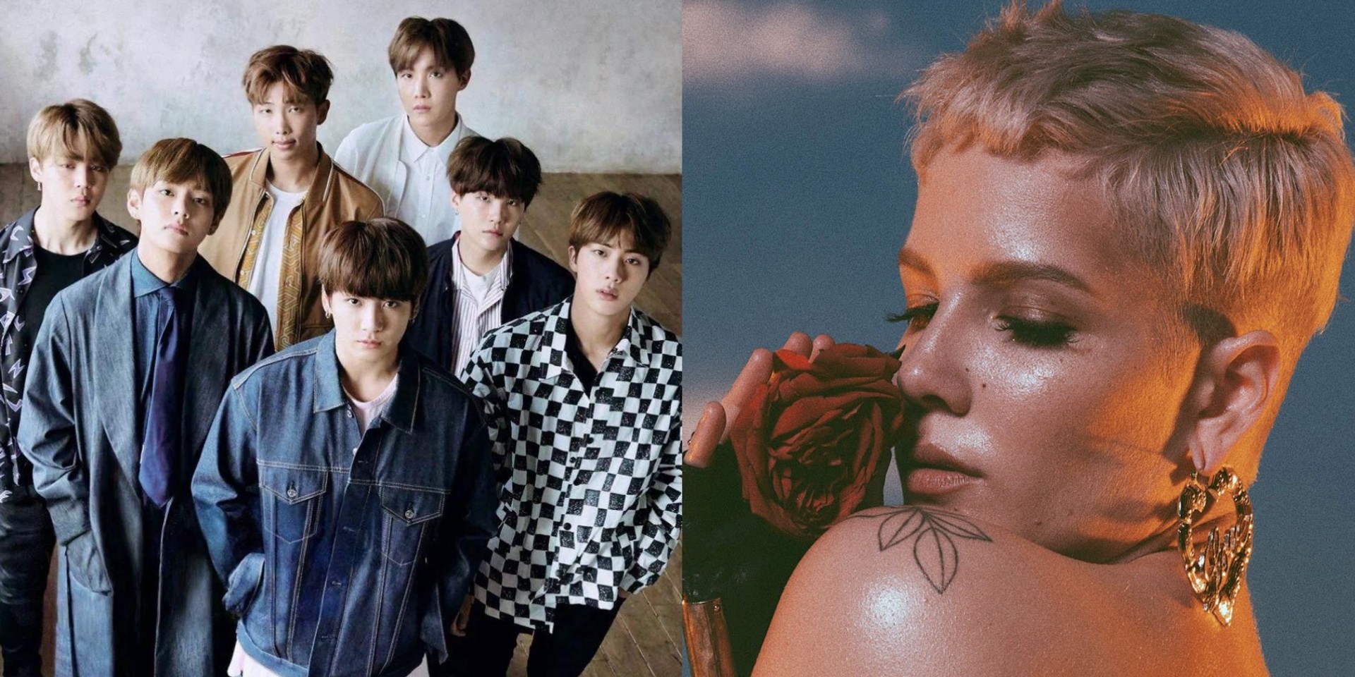 BTS and Halsey break YouTube record set by BLACKPINK