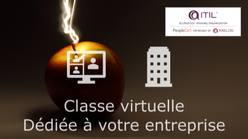 Représentation de la formation : ITIL® 4 Specialist Create, Deliver & Support (CDS) + certification (Virtuelle Intra.)