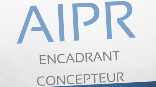 Représentation de la formation : A.I.P.R CONCEPTEUR / ENCADRANT
INITIAL