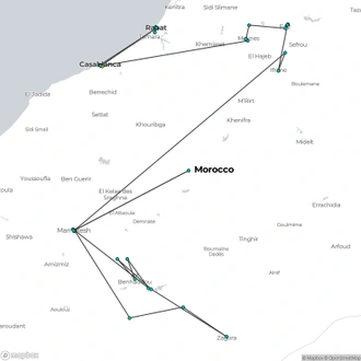 tourhub | Today Voyages | Imperial treasures & desert wonders XM24-10 ANG | Tour Map