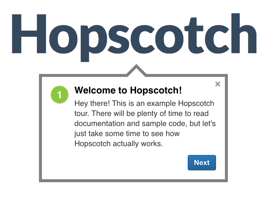 Hopscotch Open Source User Onboarding Software