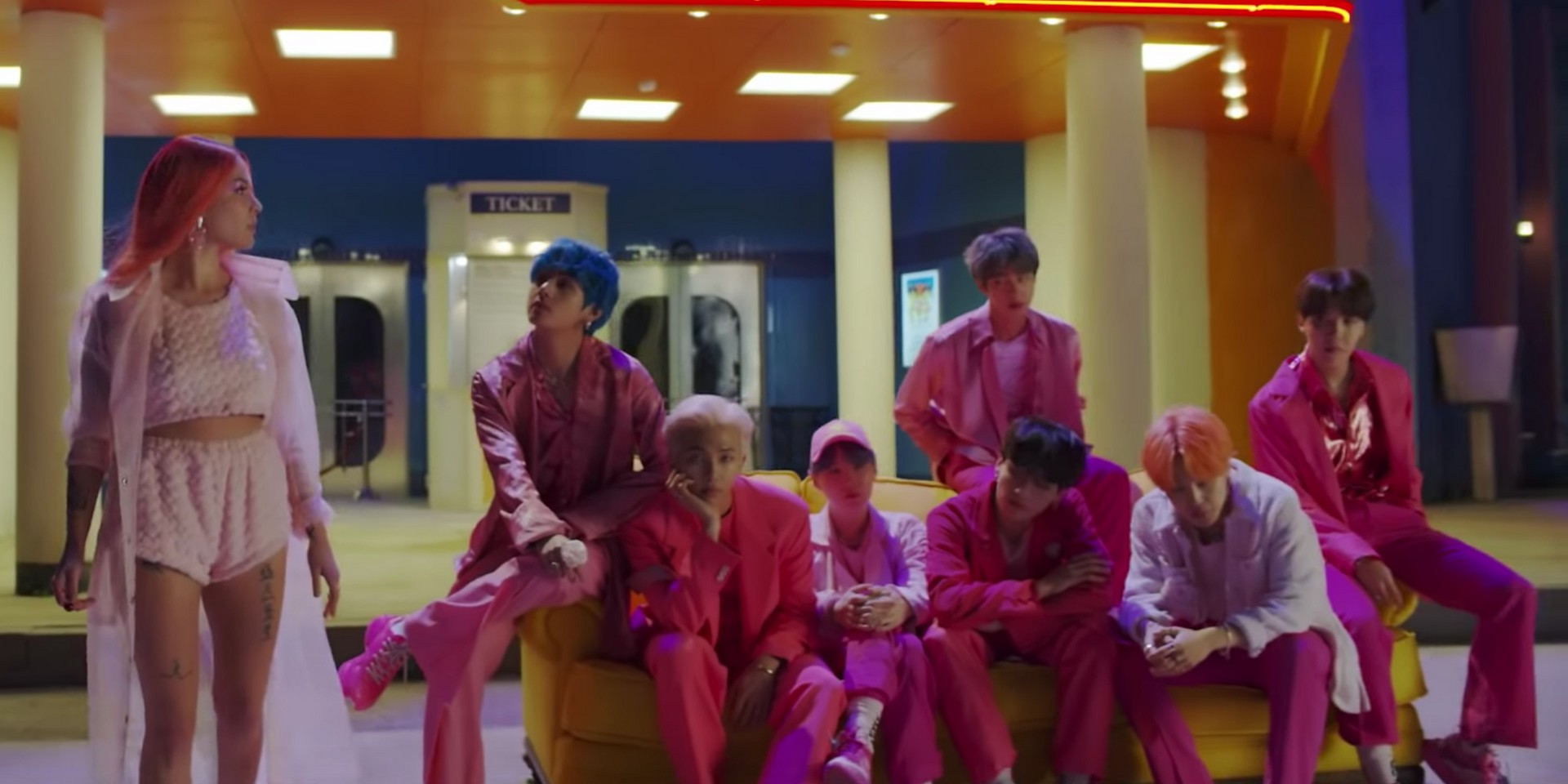 BTS previews new collaboration with Halsey, 'Boy With Luv' – watch 