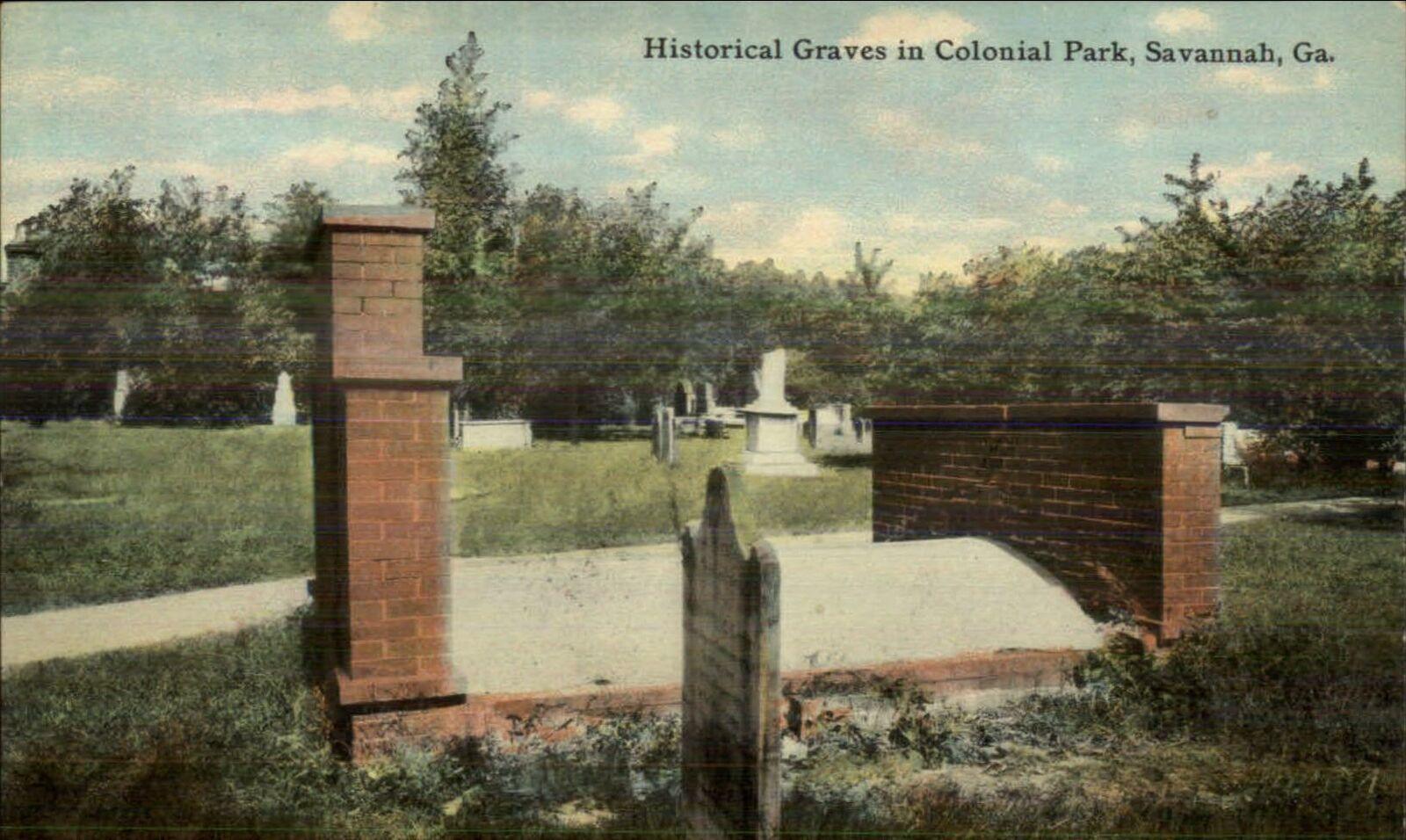 The God's Acre Tour: Colonial Park Cemetery