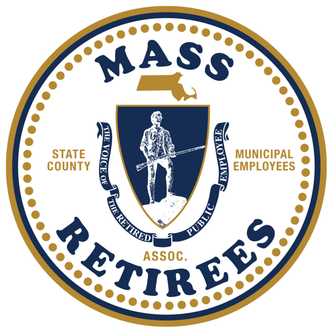 Retired State, County and Municipal Employees Association of Massachusetts logo