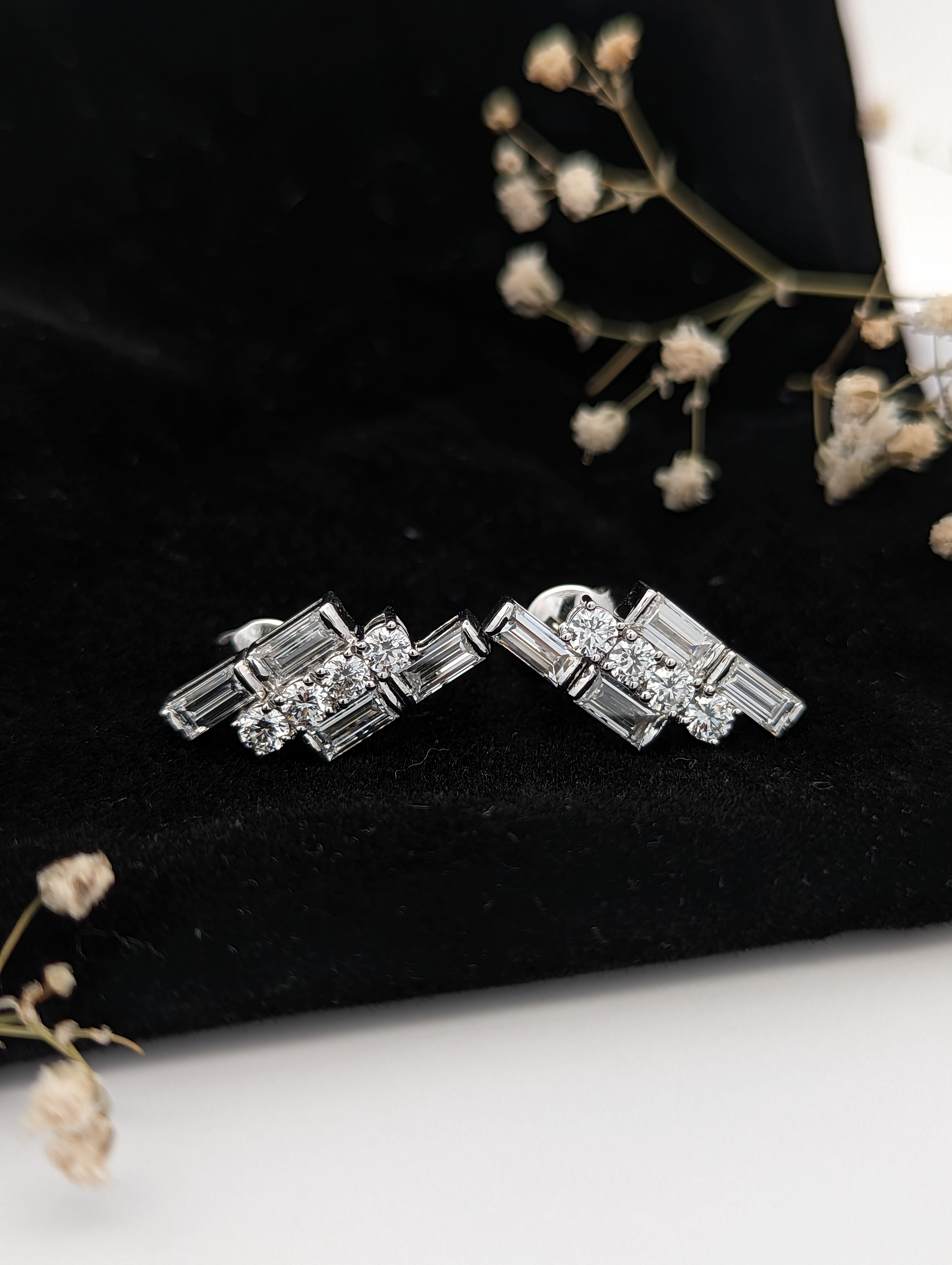 Step Cut Diamonds: A Guide to Choosing the Right One | studs earrings 