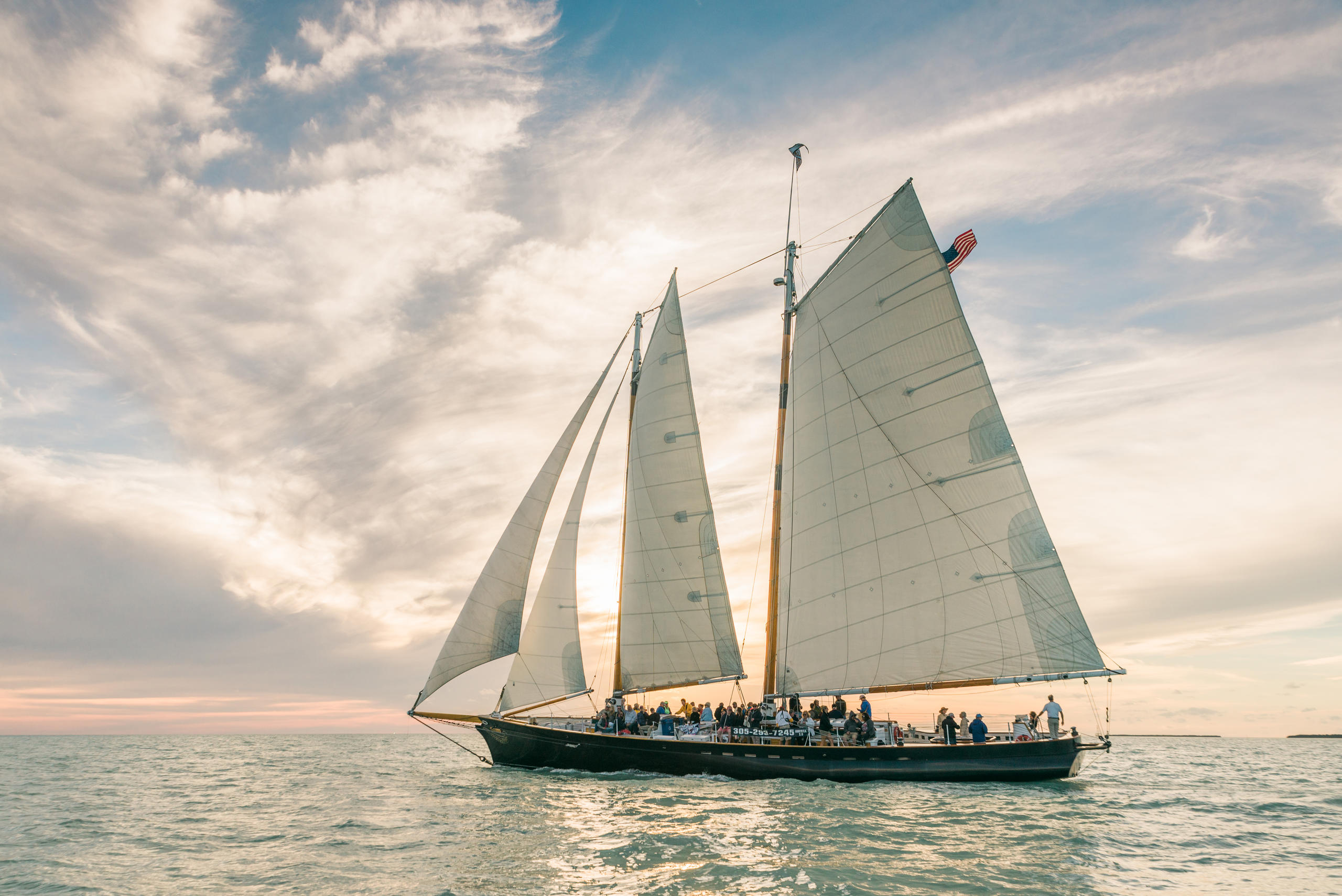 Key West Champagne Sunset Sail on Schooner America 2.0