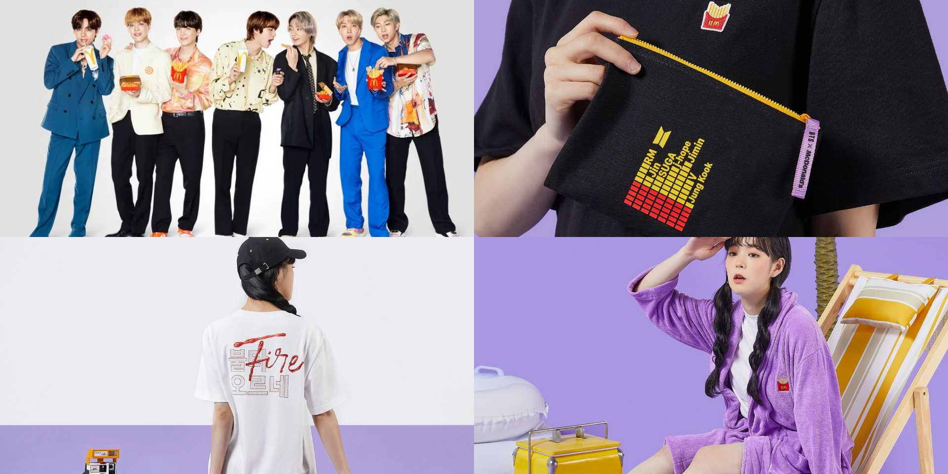 The Bts X Mcdonald S Collaboration Merch Photocards Included Is Out