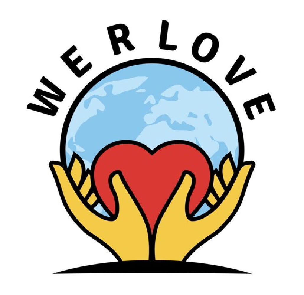 The We R Love Foundation logo