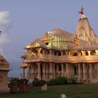 tourhub | Agora Voyages | Temple & Lion Safari Tour from Rajkot in Gujarat 