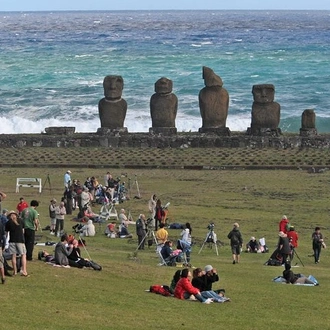 tourhub | Signature DMC | Discover the mystical Easter Island and its famous gigantic stone statues 