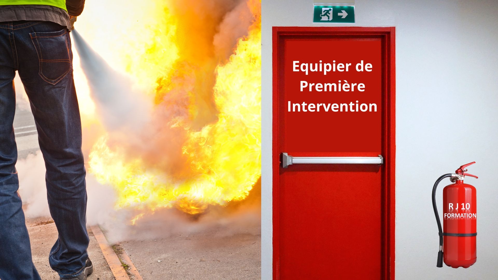 Représentation de la formation : m) Formation Incendie - ÉQUIPIER DE PREMIÈRE INTERVENTION -