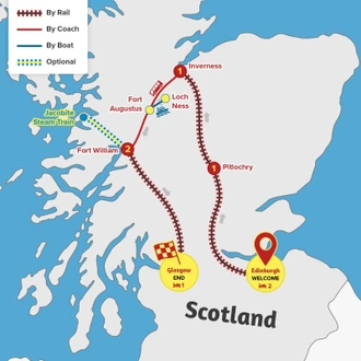 Scotland Rail Express - 8 Days