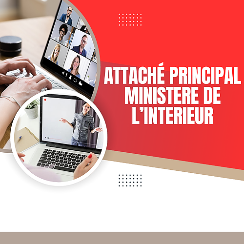 Représentation de la formation : Préparation à l'examen professionnel d'Attaché principal du ministère de l'Intérieur