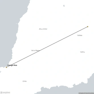 tourhub | Tangol Tours | 4-Day Easter Island Adventure Tour | Tour Map