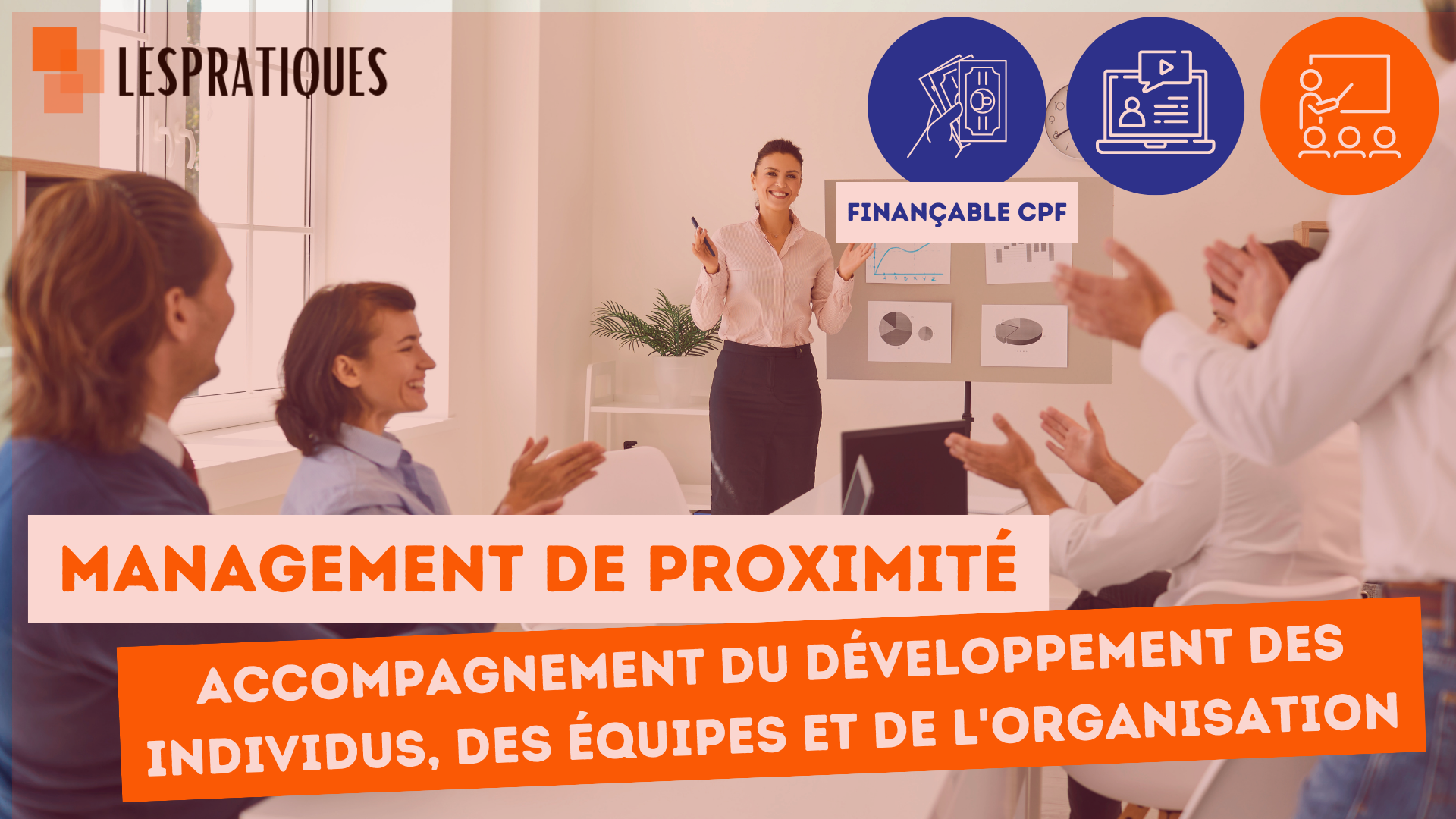 Représentation de la formation : Management de proximité (certifiant)