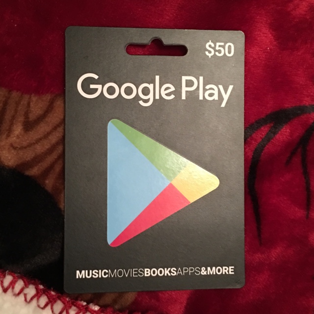 Google Play Gift Card $50, Gift Cards