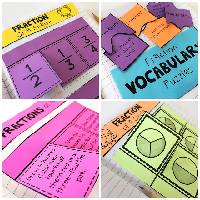 The Elementary Math Maniac: Hands on Fraction Fun