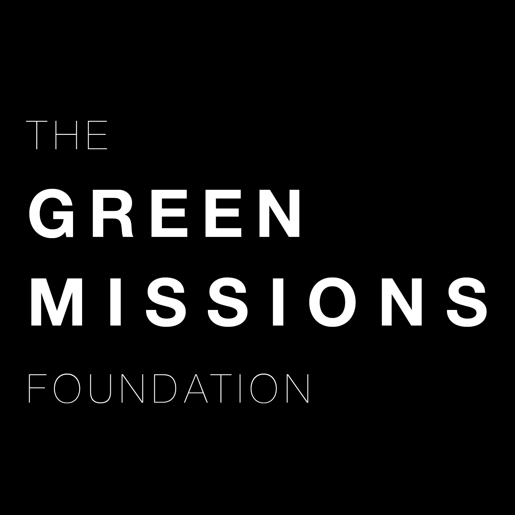 Green Missions Foundation logo