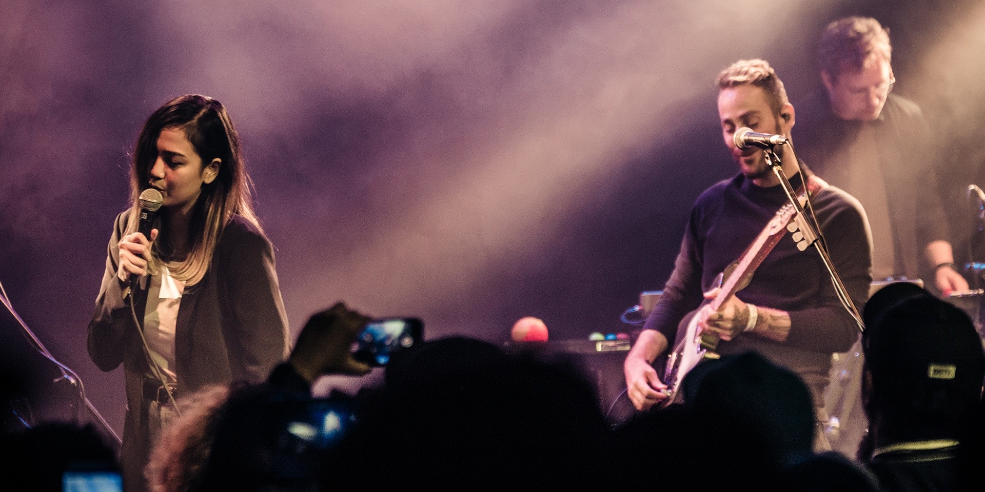 Here's how a fan got to share the stage with American Football 