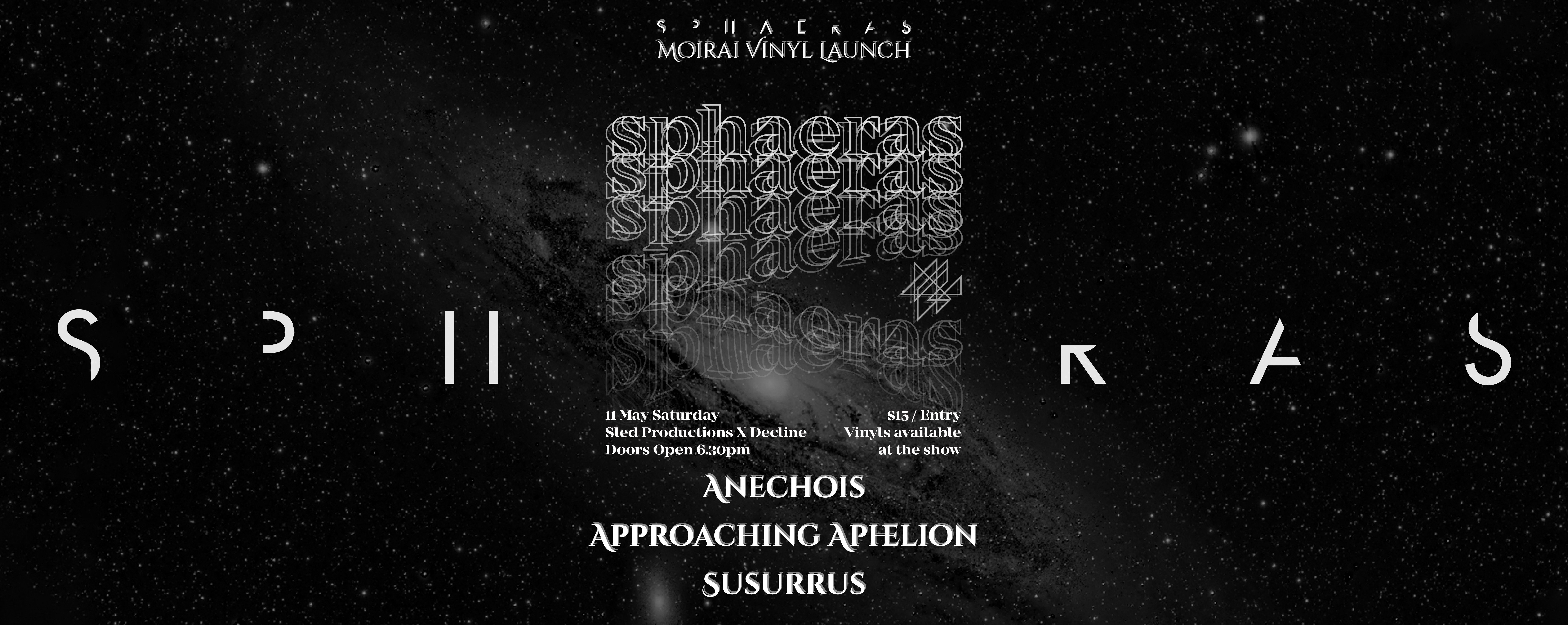 Sphaeras 'Moirai' Vinyl Launch