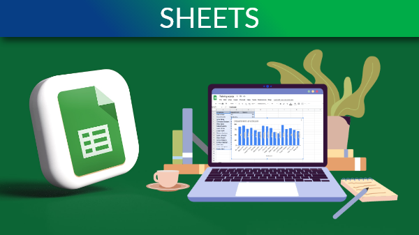 Représentation de la formation : Formation GOOGLE SHEETS - LibreOffice - OpenOffice - Tous Niveaux - 30 heures