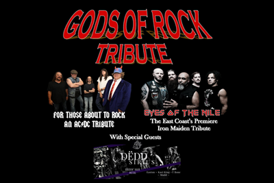 BT - Gods of Rock Tribute - January 14, 2023, doors 6:00pm
