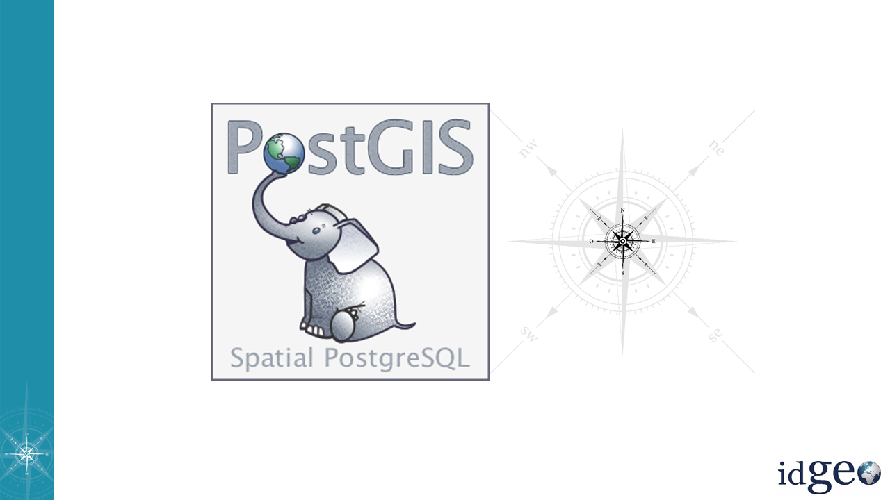Représentation de la formation : Mise en place d'une base de données spatiale PostGIS
