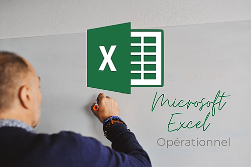 Représentation de la formation : BUREAUTIQUE - Microsoft Excel - Niveau opérationnel - 2 jours - Certification TOSA - RS5252