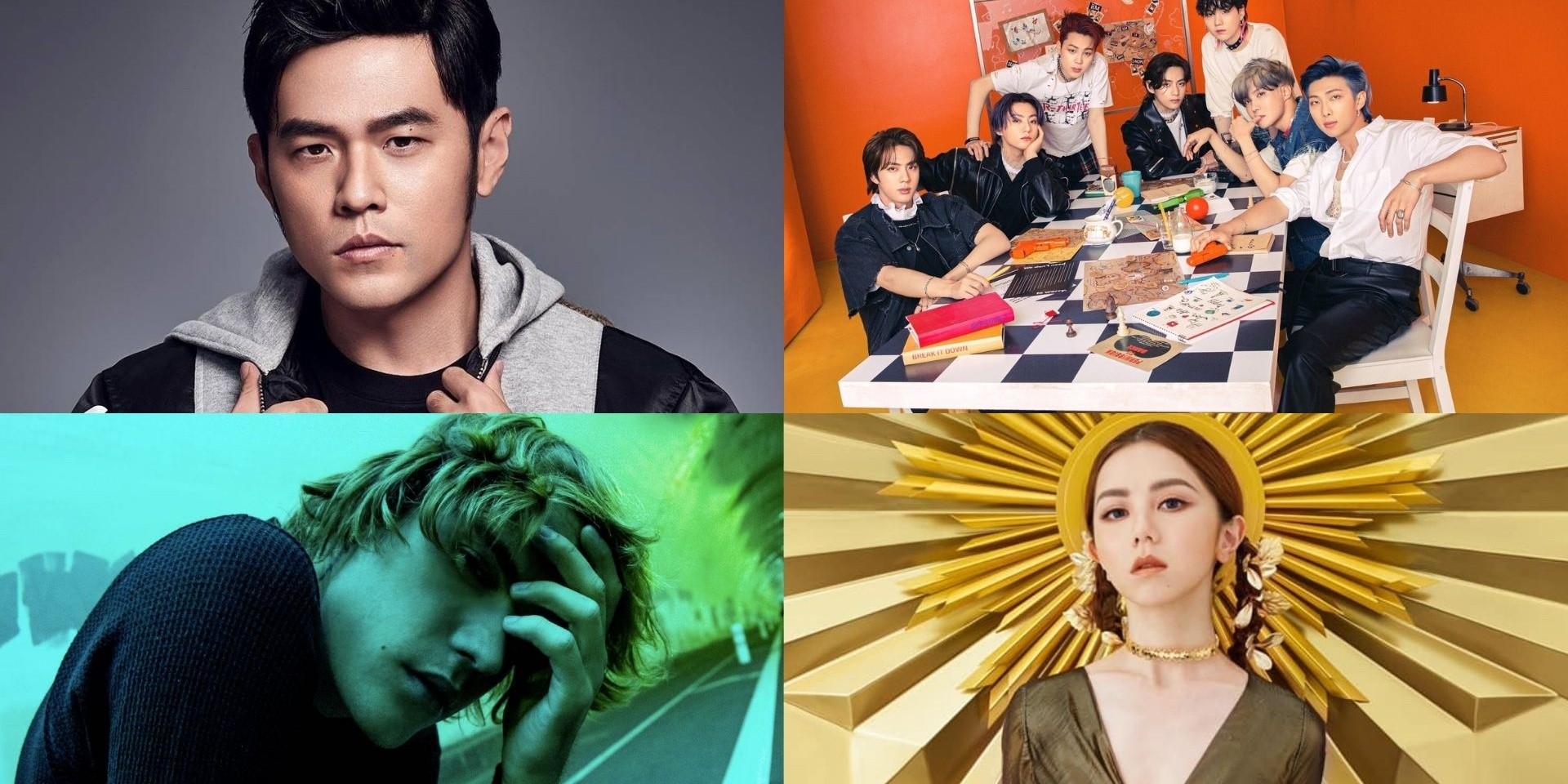 Jay Chou, BTS, Justin Bieber, G.E.M., and more top Spotify Wrapped Taiwan 2021