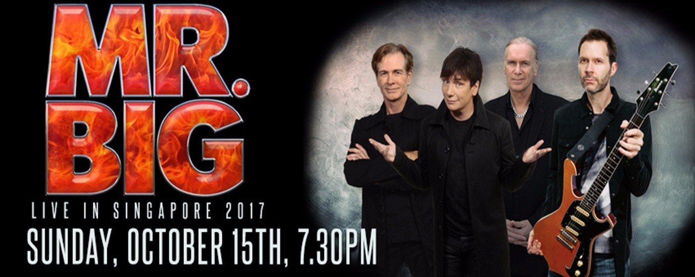 MR. BIG LIVE IN SINGAPORE 2017