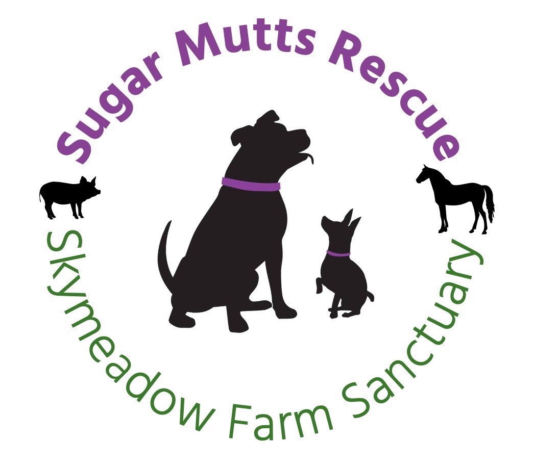 Sugar Mutts Rescue/Skymeadow Farm Sanctuary logo