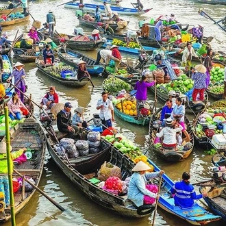 tourhub | CONNEK TRIP | 2D1N Mekong Delta Discovery: Island Hopping, Local Life, and Floating Markets 