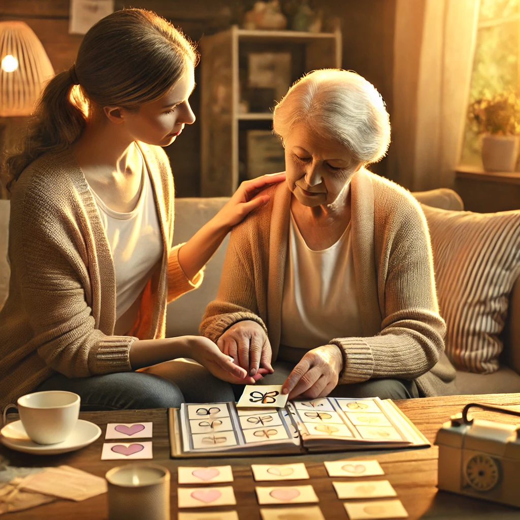 Représentation de la formation : Accompagner une personne souffrant de  la maladie d’Alzheimer