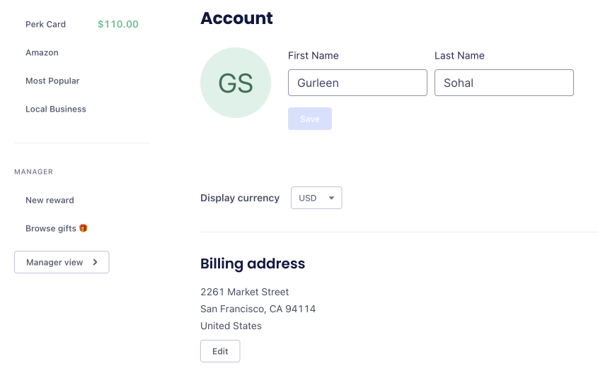 What billing address should I use?