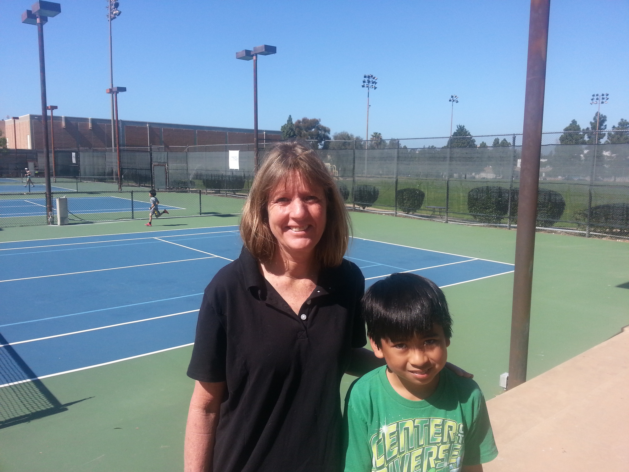 Jackie S. teaches tennis lessons in San Marcos , CA