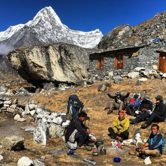 tourhub | Sherpa Expedition & Trekking | Tashi Lapcha Pass Trekking 